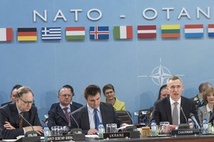 File - Opening remarks by NATO Secretary General Jens Stoltenberg at the NATO-Ukraine Commission, Brussels, 1 December, 2015.