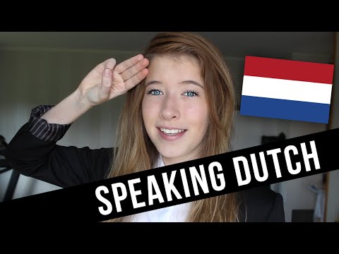 Speaking Dutch!