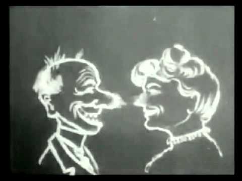 Humorous Phases of Funny Faces (1906) - 1st Drawn Animation - J. Stuart Blackton