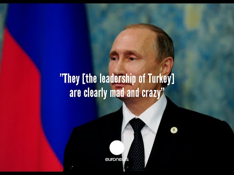 Putin Federal Assembly address: "[Turkish leadership] are mad" - Live