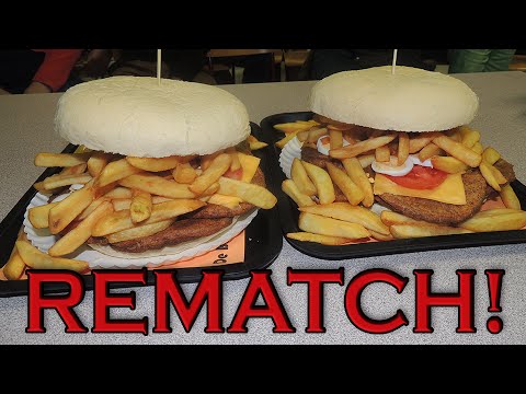 Food Challenge (REMATCH) - Balense Reus Burger Challenge!!