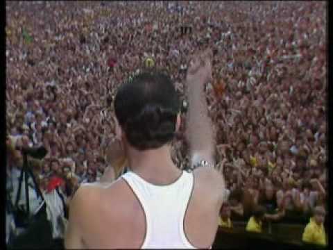 Queen - Radio GaGa  - Live Aid : Wembley London 1985 youtube:ihowell67