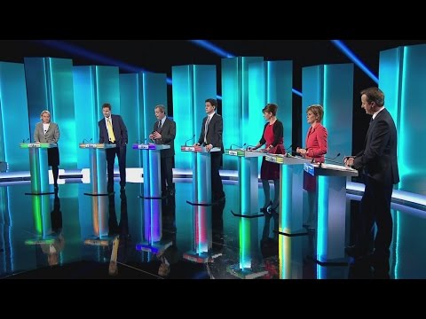 Leaders' debate: 'Farage should be ashamed' on HIV - Leanne Wood