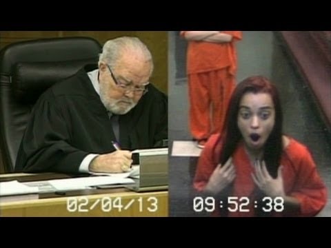 Judge flips out after getting flipped off