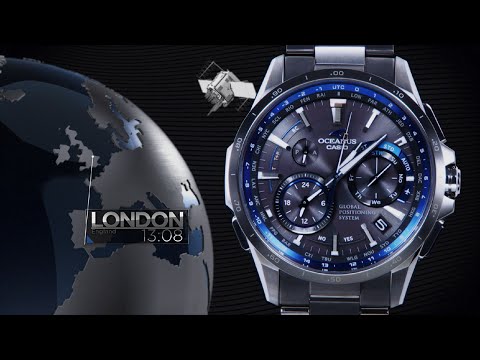 CASIO OCEANUS OCW-G1000 Promotion video(Functional video)