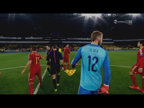 David De Gea vs Ukraine (Away) 12/10/2015 HD 720p