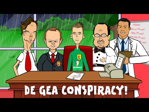 David De Gea Transfer - CONSPIRACY THEORY! (Man Utd Paperwork Statement Real Madrid Funny Cartoon)