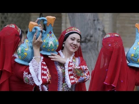 Women's dance, Bukhara, Uzbekistan