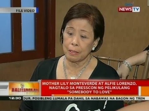 Mother Lily Monteverde at Alfie Lorenzo, nagtalo sa presscon ng pelikulang 'Somebody to Love'