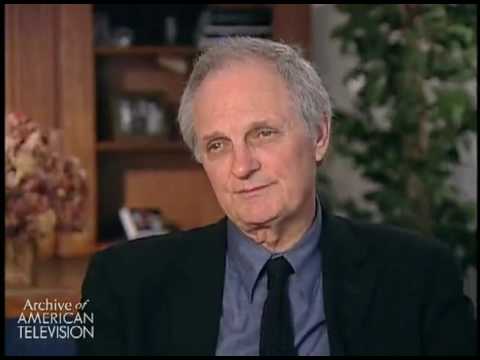 Alan Alda on working out a scene with Wayne Rogers on M*A*S*H, after shooting for the satisfact...