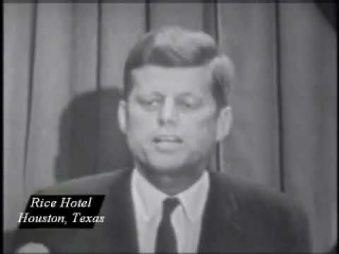 Address of Senator John F. Kennedy to the Greater Houston Ministerial Association.