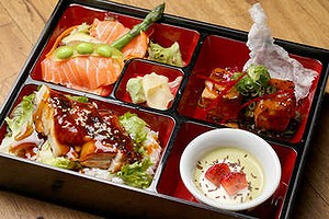 Bento box at Ebisu in Elwood.