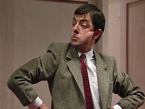 Mr Bean reclaims his trousers