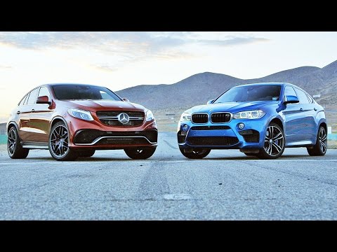 2015 BMW X6 M vs. 2016 Mercedes-AMG GLE63 S Coupe - Head 2 Head Ep. 70