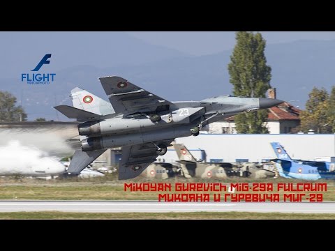 Mikoyan Gurevich MiG 29 Fulcrum: Russian Fighter Jet by Bulgarian Air Force