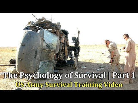 US Army Survival Training Video: The Psychology of Survival | Part 1