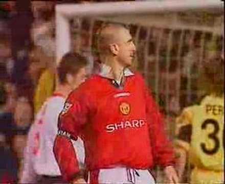 eric cantona goal and celebration