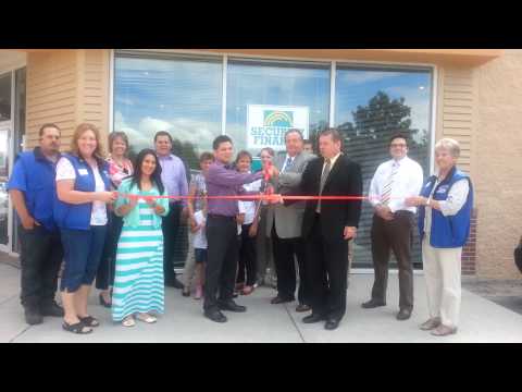 Ribbon Cutting Celebration at Security Finance