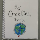 FREE Printable Creation Book Craft at happyhomefairy.com