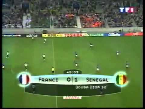 MATCH 1: France 0 Senegal 1 - Group A 2002 FIFA World Cup (31st May 2002)