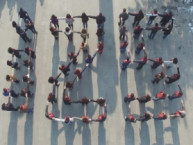 The event began with a symbolic flash mob dedicated to the 125th anniversary of the ARF, with the participation of 125 members of AYF Armenia.