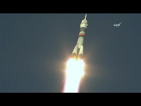 [ISS] Launch of Soyuz TMA-19M with British Astronaut Tim Peake