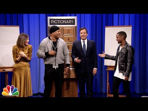 Pictionary with LL Cool J, Rose Byrne and Big Sean