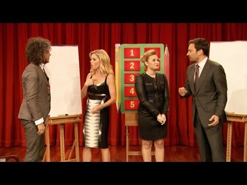 Pictionary with Demi Lovato, Julie Bowen, Wayne Coyne & Jimmy Fallon, Part 1