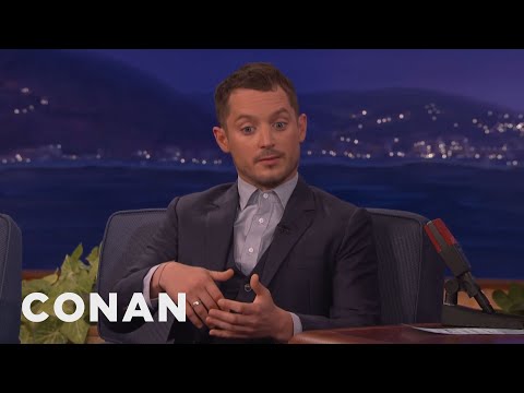 Elijah Wood Explains Why Witches Use Broomsticks  - CONAN on TBS