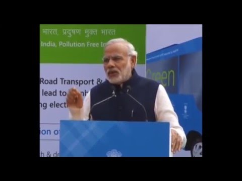 PM Shri Narendra Modi's speech at the Demonstration of Retro Fit Electric Bus at Parliament House