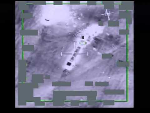 Nov 16: Coalition strike destroys 116 ISIL fuel trucks near  Abu Kamal