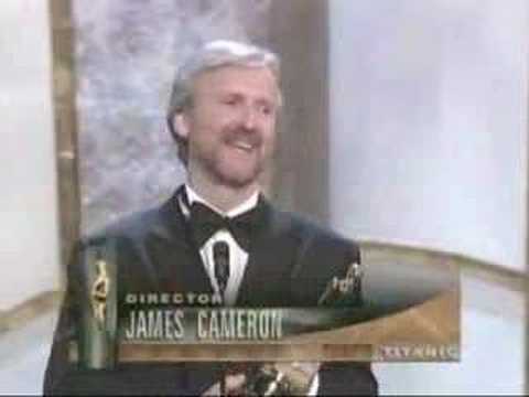 James Cameron Wins Best Director: 1998 Oscars