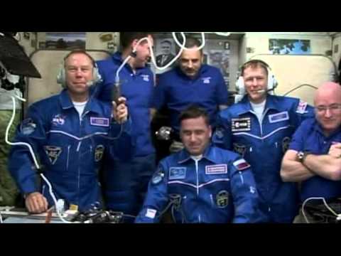 New Crew Welcomed to the Space Station