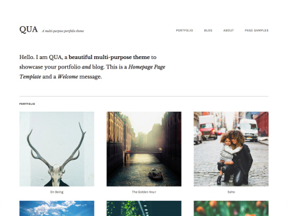 Qua WordPress Theme