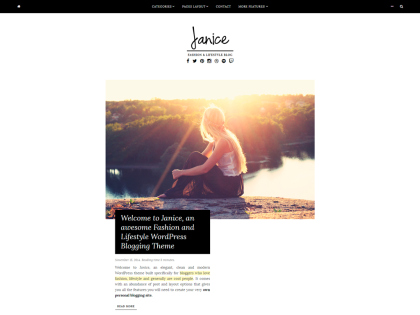 Janice WordPress Theme