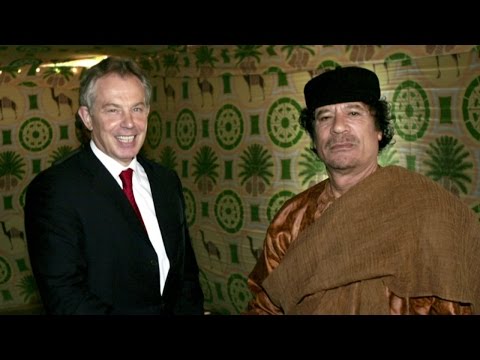 Tony Blair defends his relationship with Colonel Gaddafi