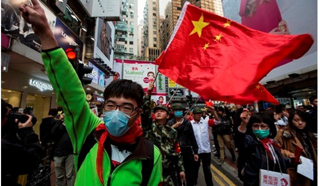 17 August pro-PRC rally in Hong Kong was attended by over 110,000 people.