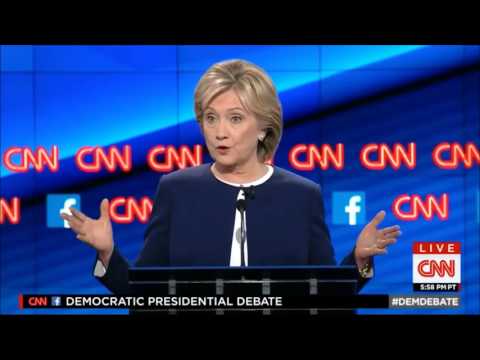 First Democratic Presidential Debate 2016 by CNN 10-13-2015 - FULL