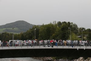 Refugees at the Austrian-German