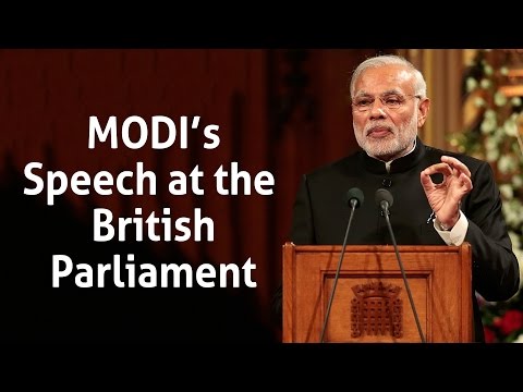 Narendra Modi's Full Speech At British Parliament In U.K