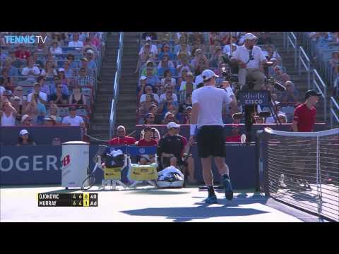 2015 ATP Rogers Cup Final Highlights - Novak Djokovic v Andy Murray