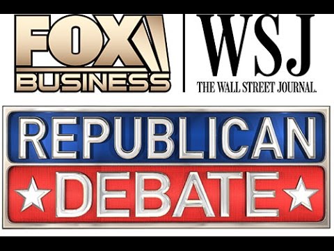 (FULL VIDEO HD) Republican FBN Debate 11 10 2015