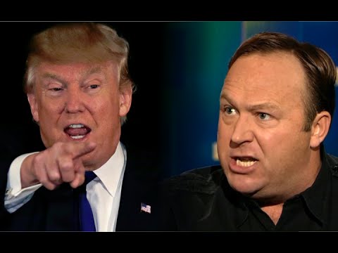 Washington Post Slams Trump For Speaking With Alex Jones