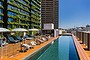 The Old Clare Rooftop pool bar in Chippendale. Publicity photo by Nikki To.