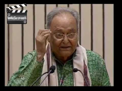 A Short FIlm On Soumitra Chatterjee (His journey to Stage Actor to DADASAHEB PHALKE AWARD).flv