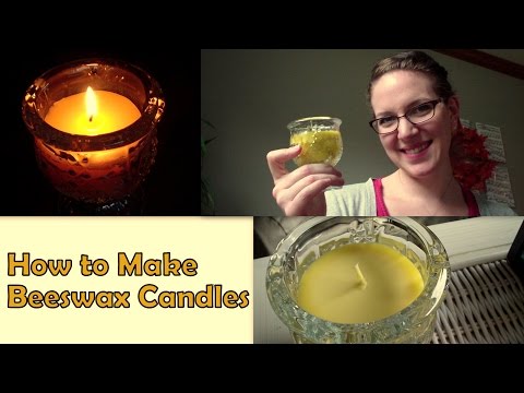 How to Make Beeswax Candles