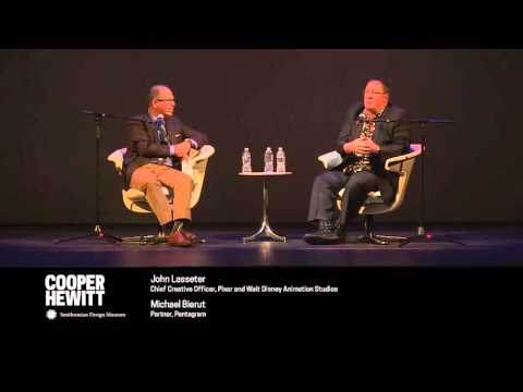 Pixar's John Lasseter in Conversation with Michael Bierut (2 of 2)