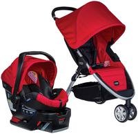 Britax B-Agile 3  B-Safe 35 Travel System - Red