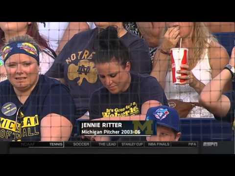 2015 NCAA Softball WCWS FINAL - Florida vs Michigan - game #3