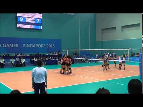 2015 SEA Game Volleyball Indoor Women Preliminary: Philippines vs Indonesia